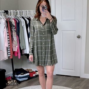 Zara shirt dress